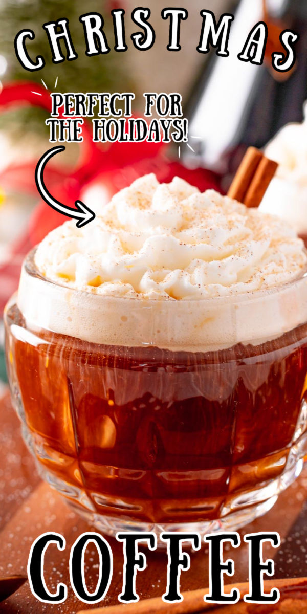 This Christmas Spiced Coffee brings together the cozy flavors of the season for a mug of pure joy! You can make it in your favorite coffee maker and top with whipped cream or add milk and sprinkles! via @sugarandsoulco